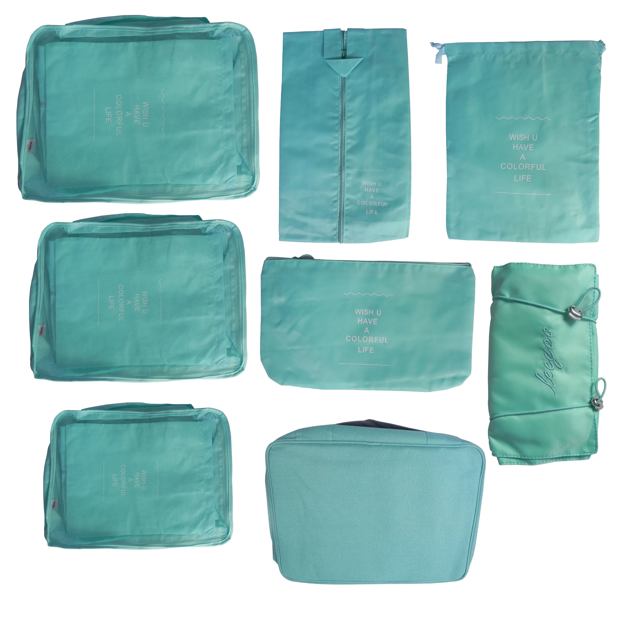 نظم دهنده ساک و چمدان کد 00411 بسته 8 عددی