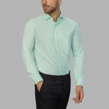 پیراهن آستین بلند مردانه مدل دوشین اسلیم 109