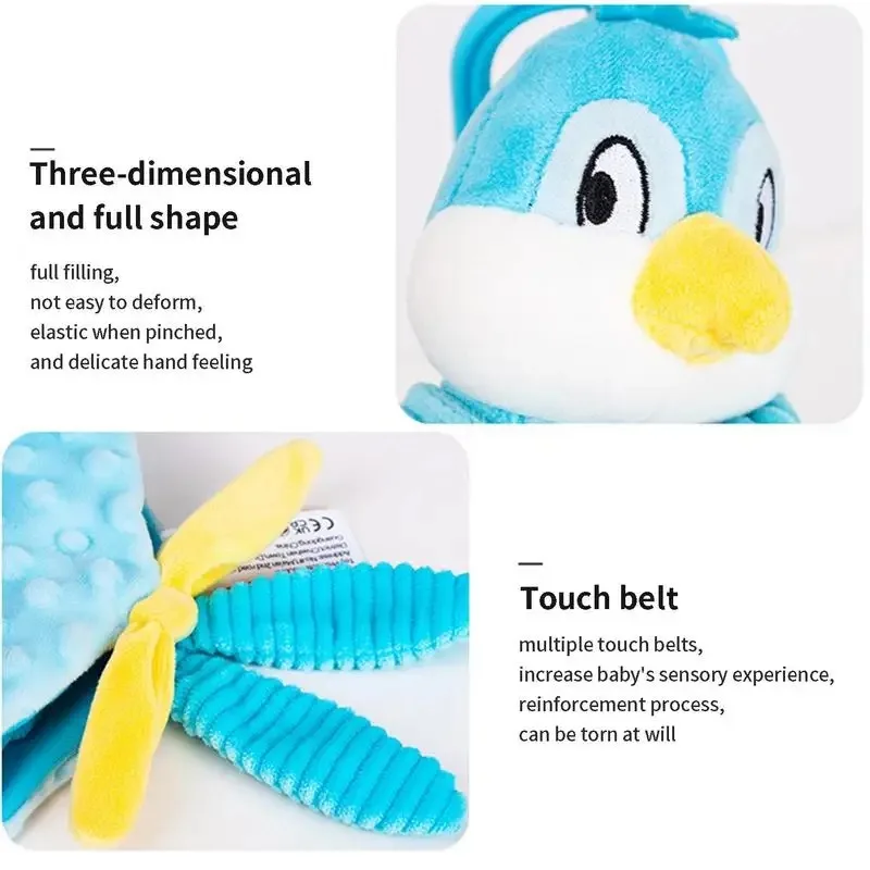 آویز کریر کودک مدل دستمال آرامش جوجه