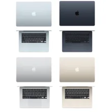 لپ تاپ 15.3 اینچی اپل مدل MacBook Air MW1G3 2025 LLA-M4-16GB Ram-256GB SSD