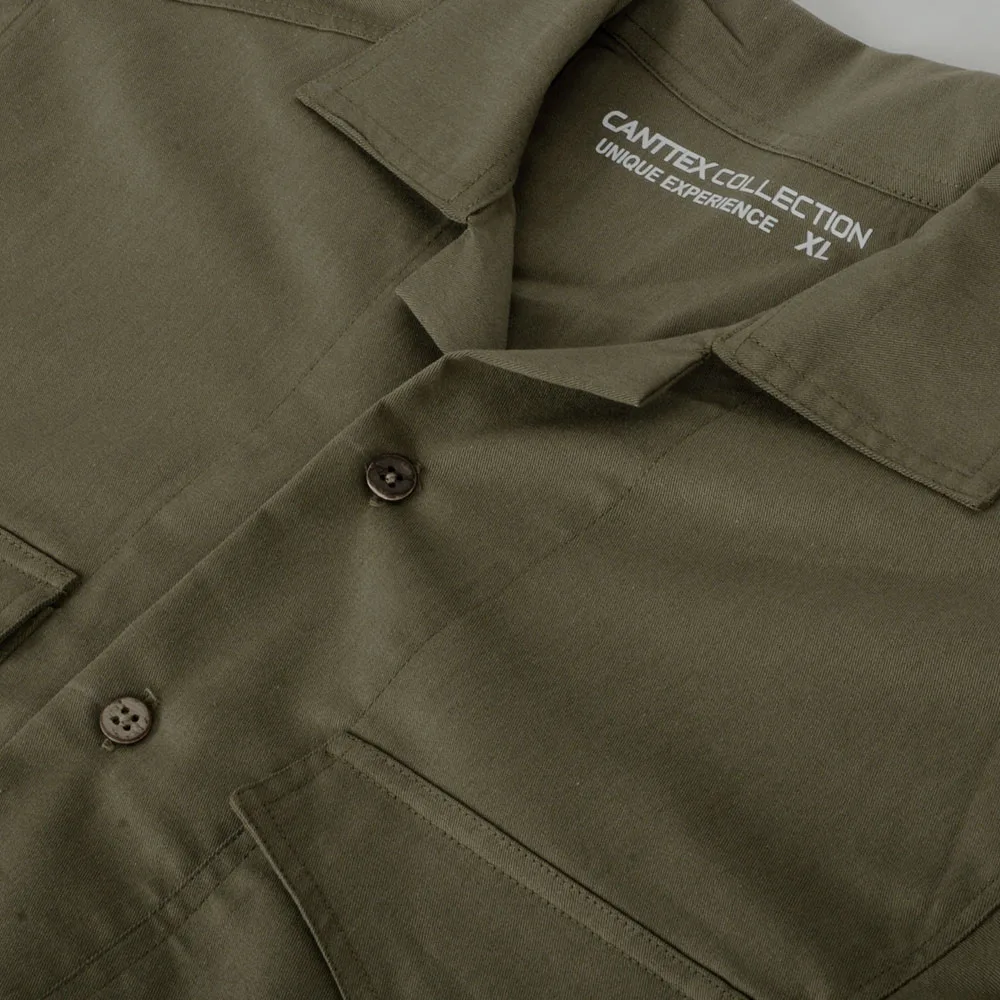 ست پیراهن و شلوارک مردانه کانتکس مدل 249016612 رنگ سبز