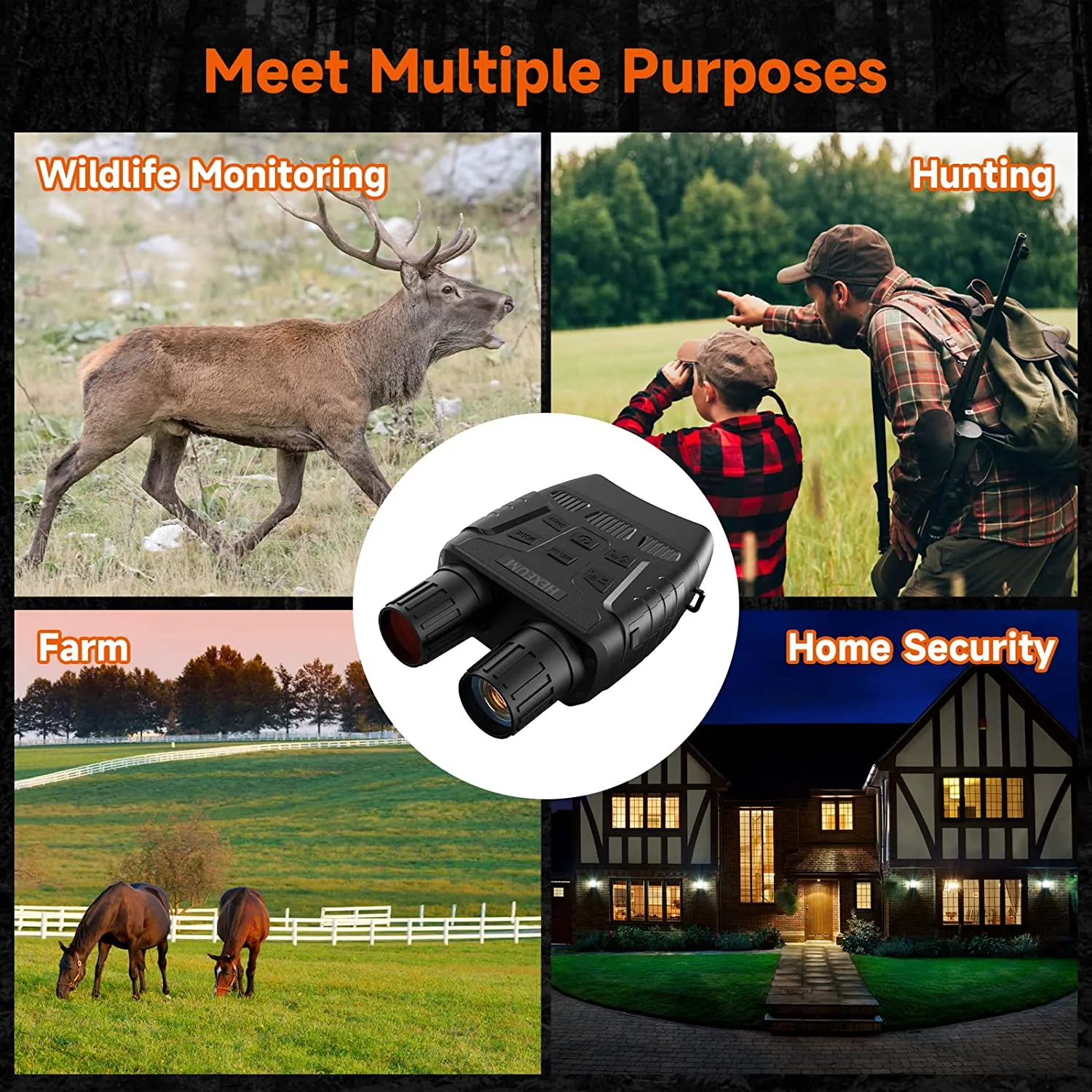 دوربین دوچشمی مدل Night Vision