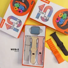 ساعت هوشمند 45 میلی متری ویسمی مدل WS10-3 Max بندسیلیکونی