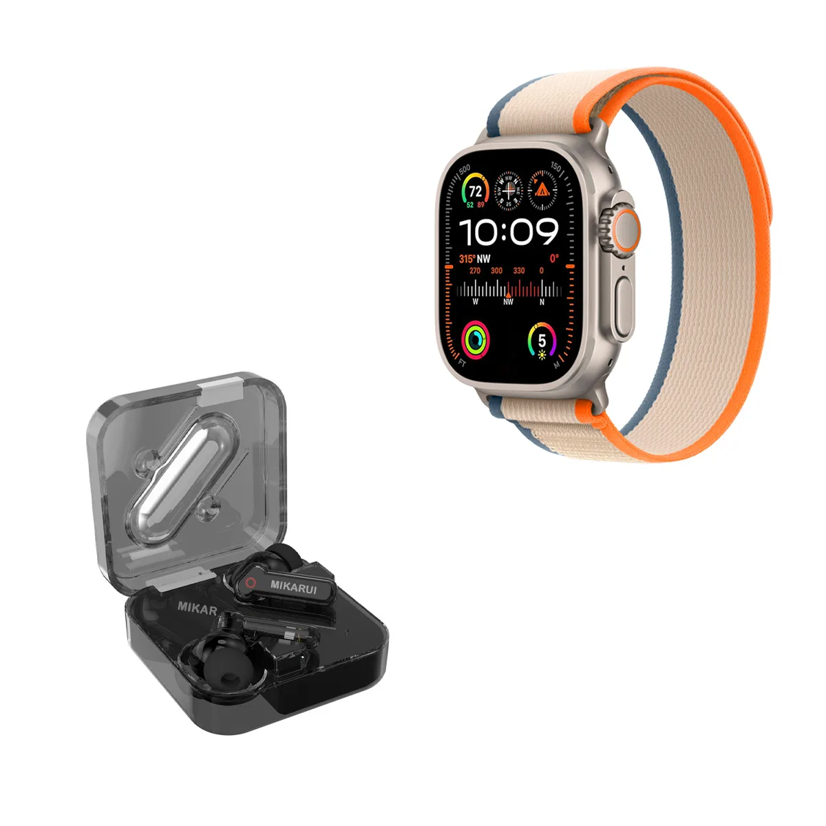 ساعت هوشمند بلک تایم مدل NIX ULTRA 2 به همراه هدفون بلوتوثی