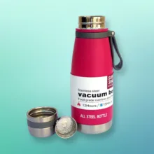 فلاسک سفری مدل وکیوم دوجداره گنجایش 0.6 لیتر