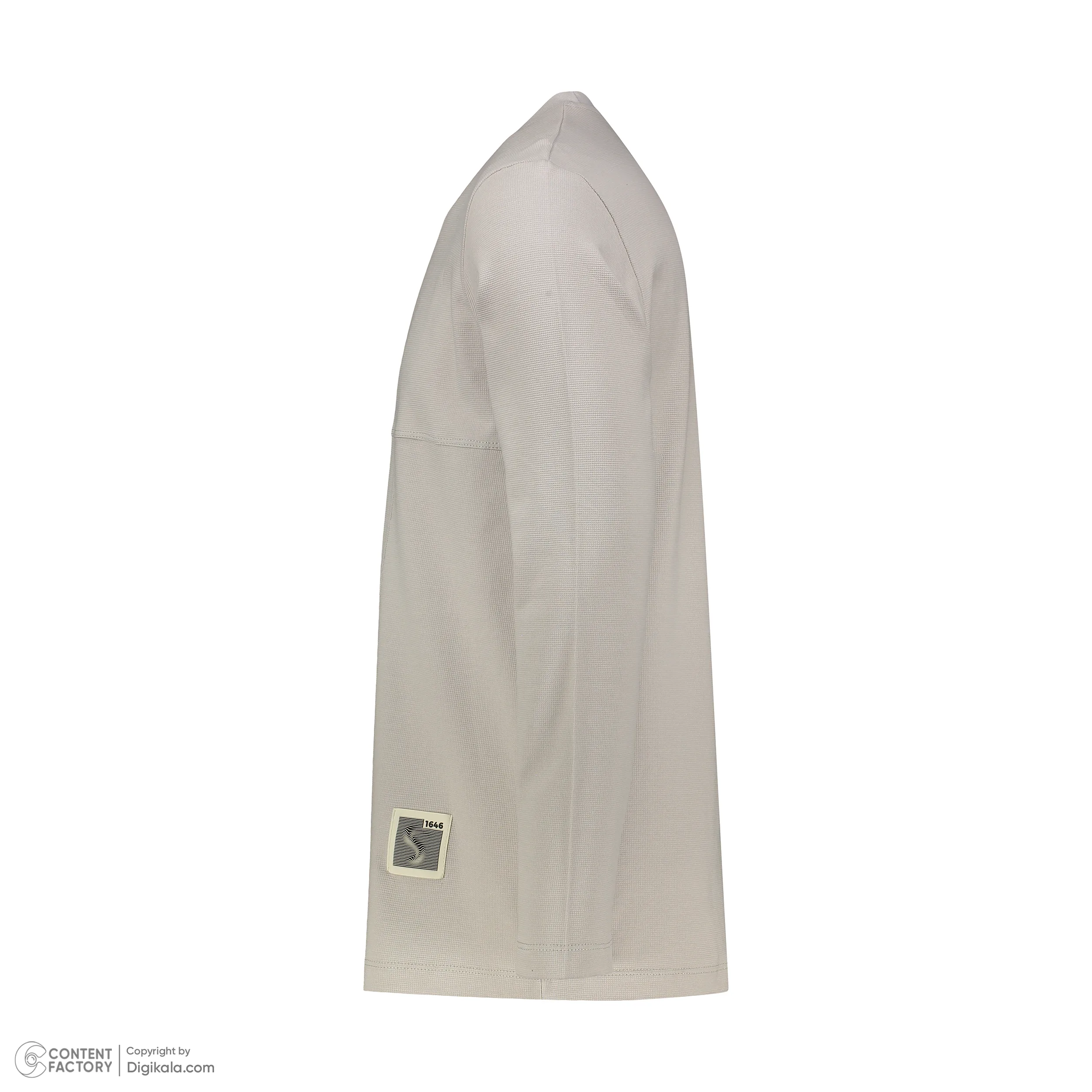 تیشرت آستین بلند یقه گرد مردانه باینت مدل 705