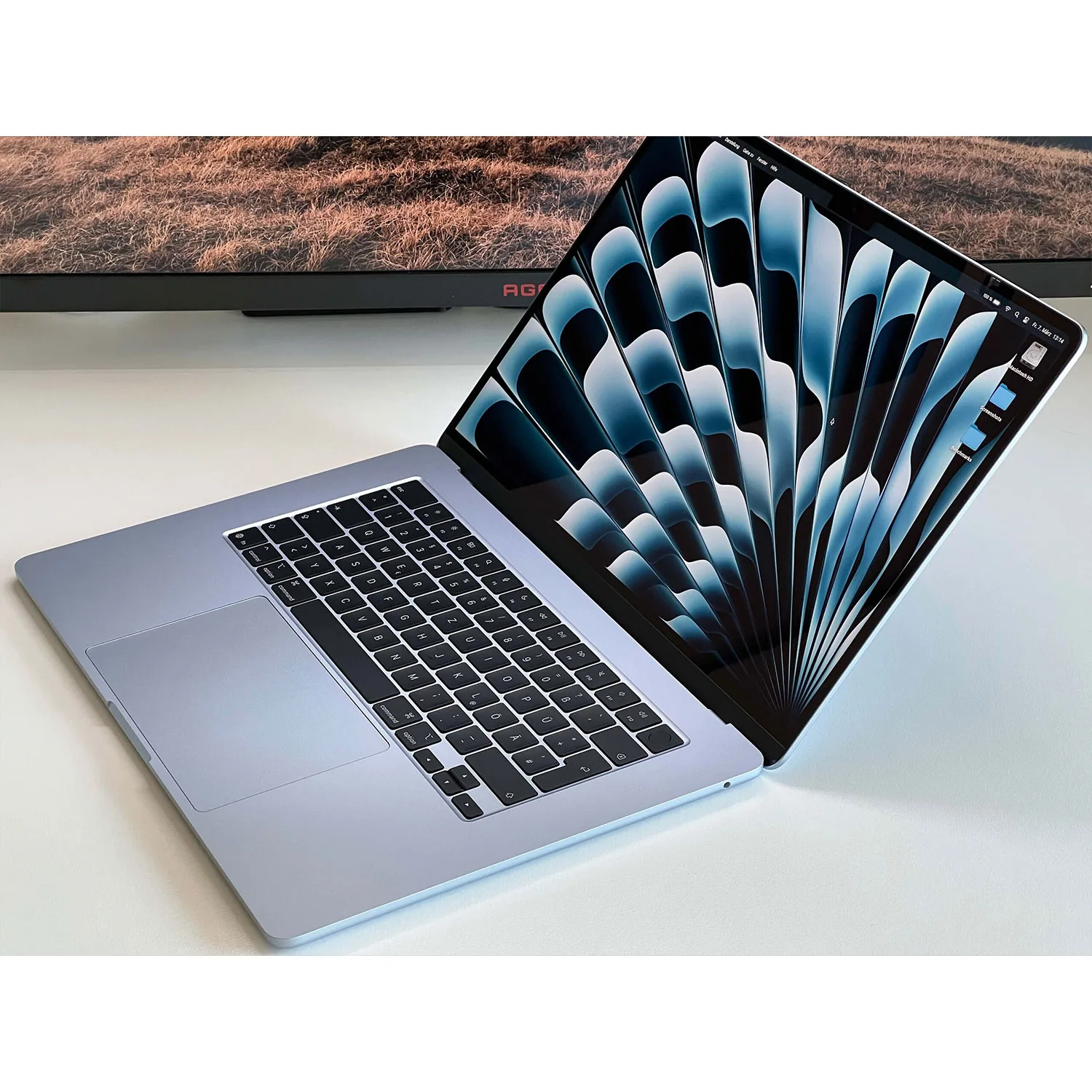 لپ تاپ 15.3 اینچی اپل مدل MacBook Air MC7C4 2025 LLA-M4-16GB Ram-512GB SSD