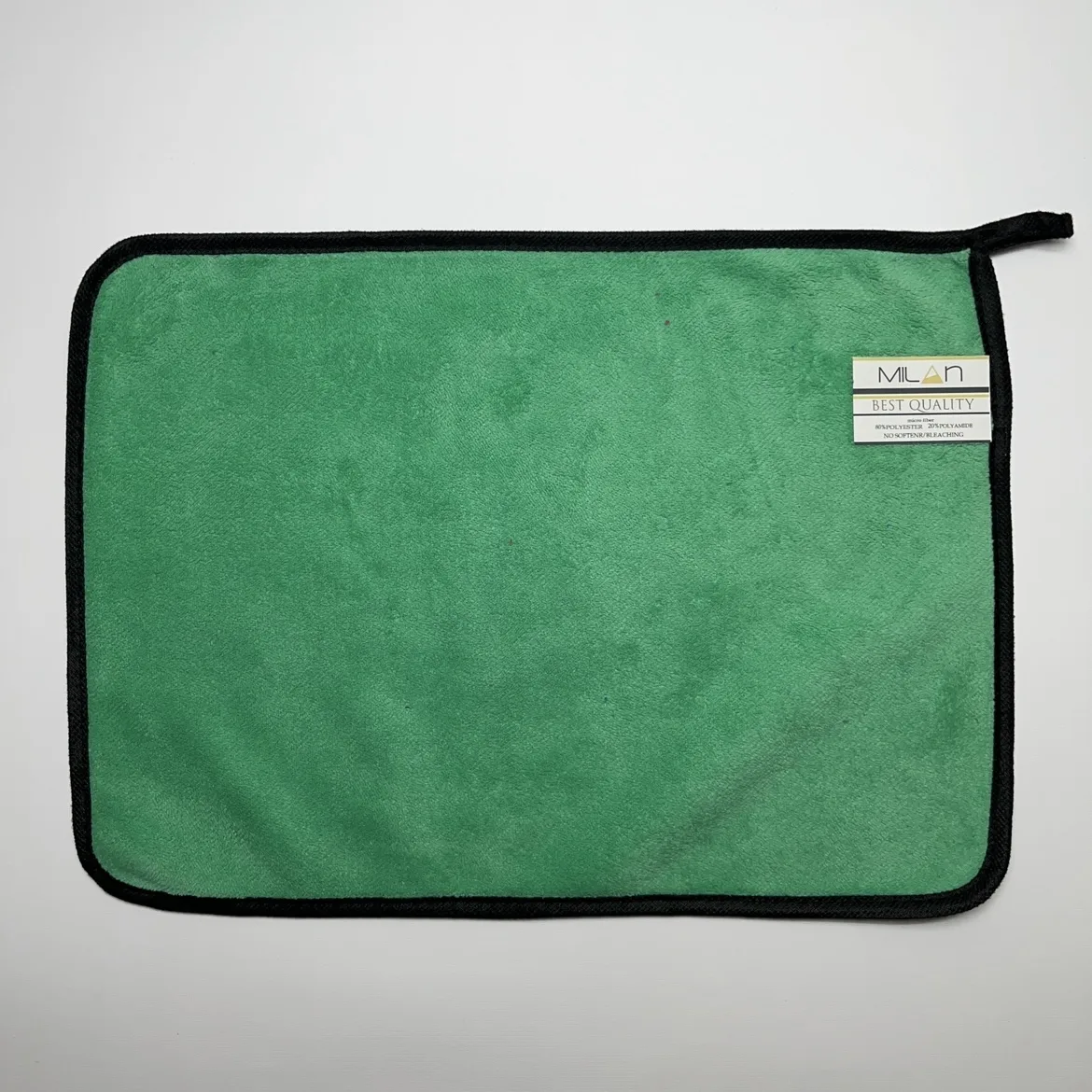 دستمال نظافت خودرو میلان مدل سوپر میکروفایبر پلاس بسته 4 عددی