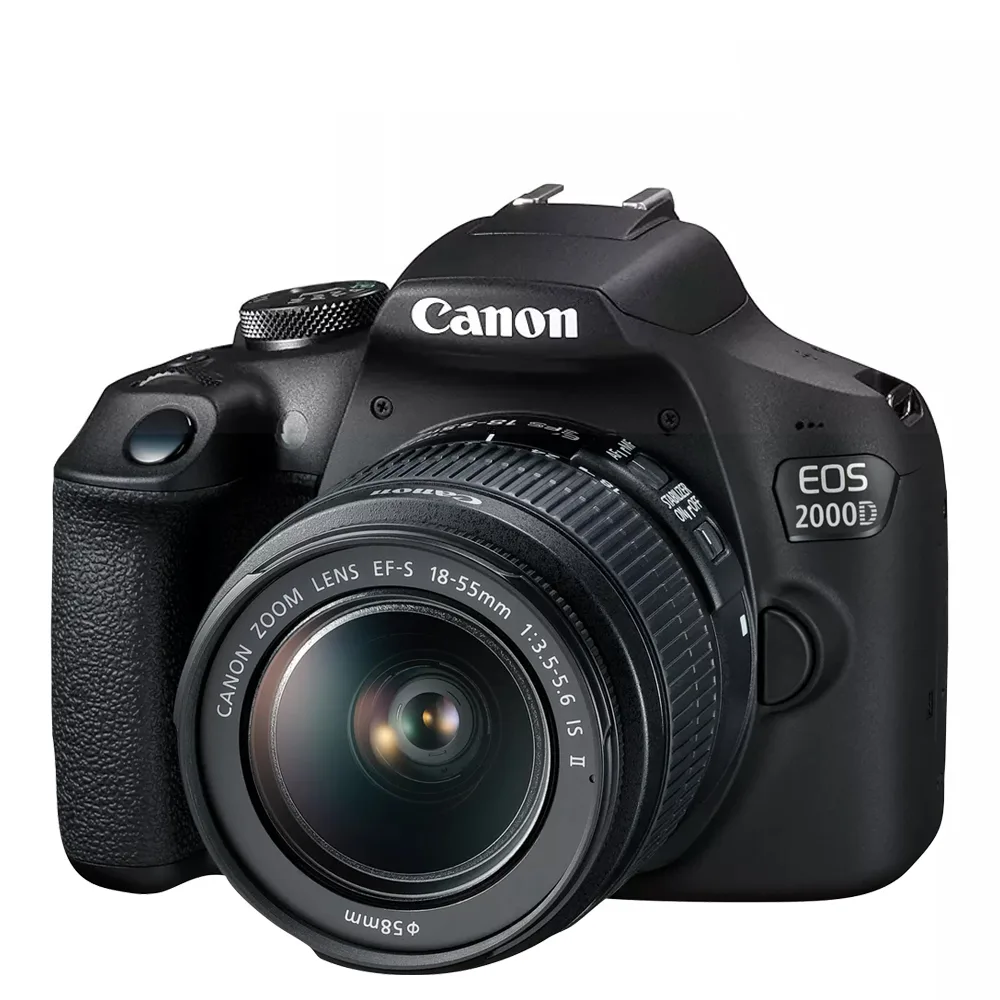 دوربین دیجیتال کانن مدل EOS 2000D به همراه لنز 18-55 میلی متر IS II