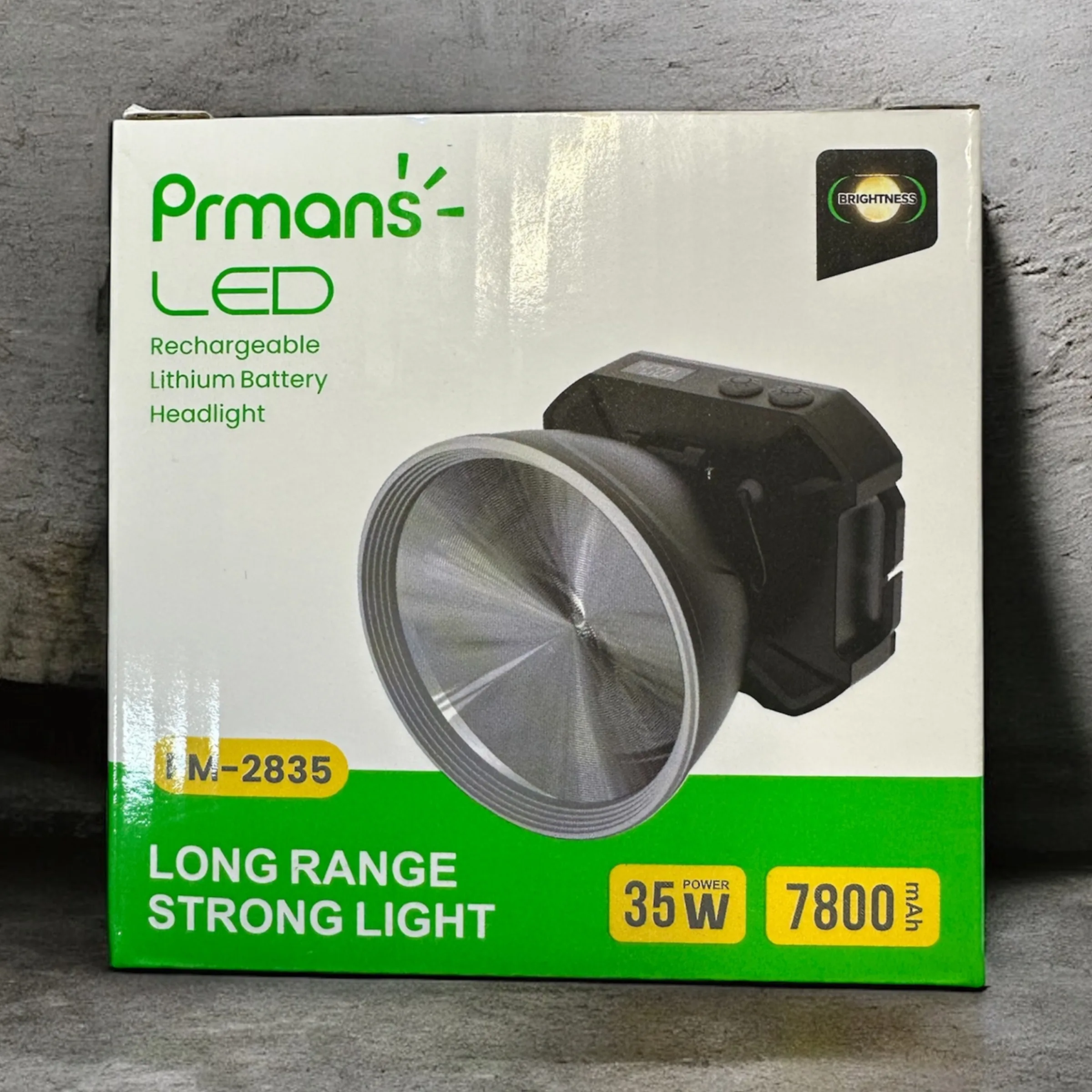 چراغ پیشانی پرمنس مدل 35W با نور مهتابی