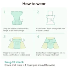 شورت آموزشی کودک مایلو مدل Floral Spring