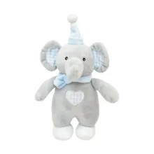 آویز کریر کودک مدل نخ کش موزیکال فیل کلاهدار