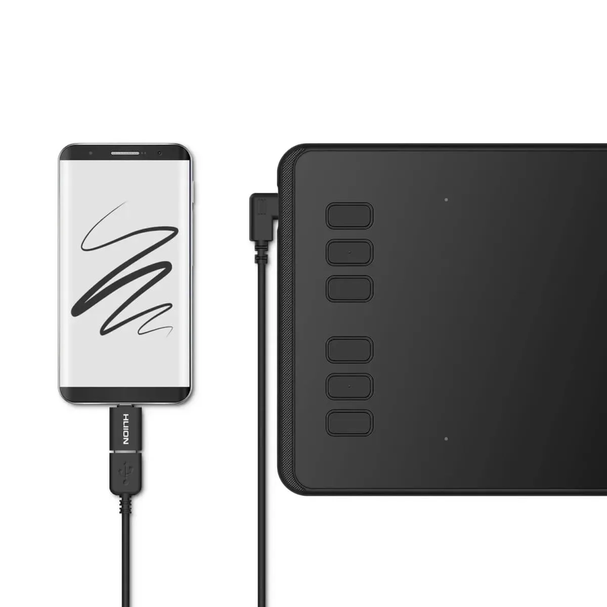 تبلت گرافیکی هوئیون مدل H640P به همراه قلم نوری