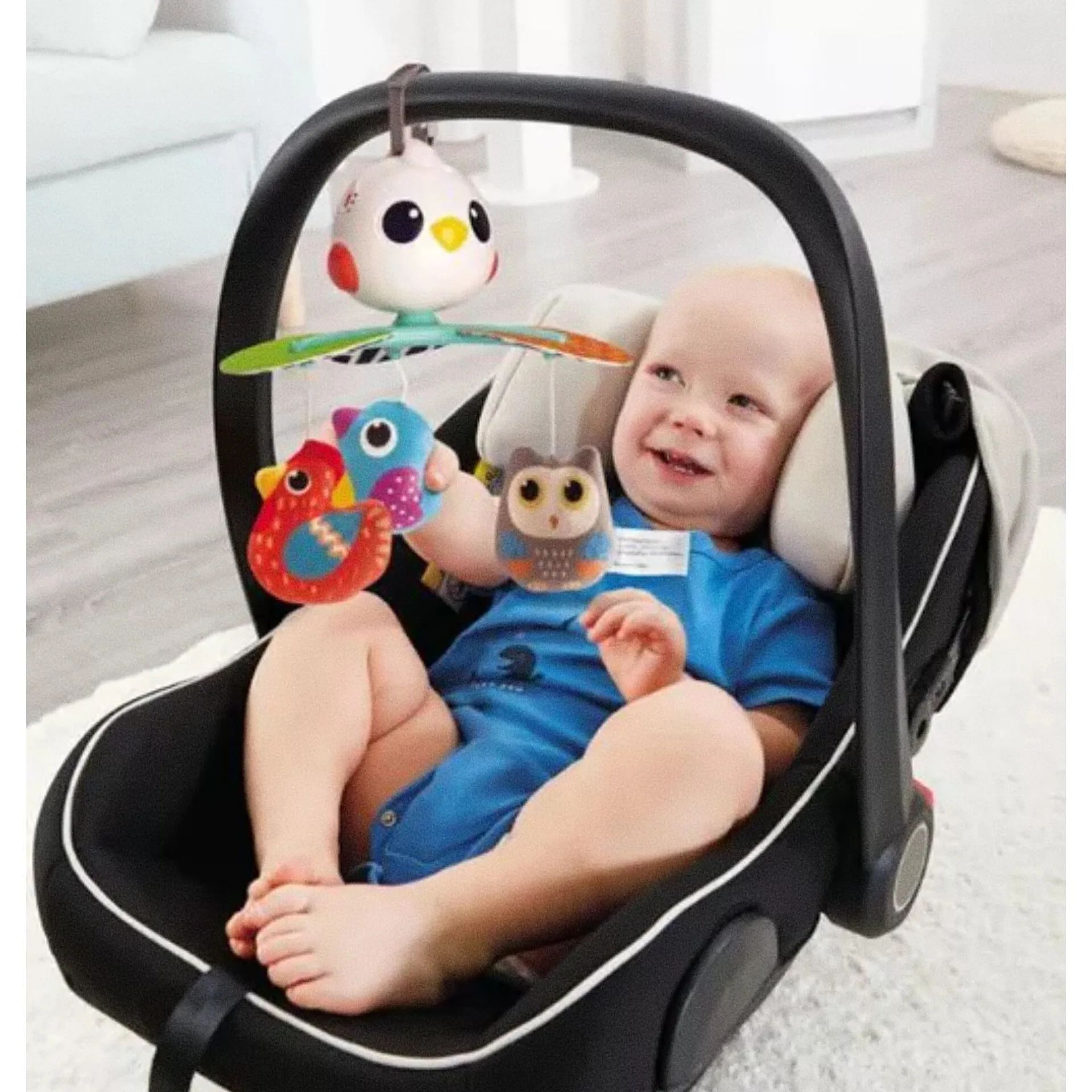 آویز کریر موزیکال هولا مدل پرندگان