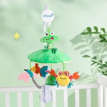 آویز تخت کودک مدل قورباغه زیبا