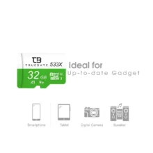 کارت حافظه microSD HC تروبایت مدل 533X-A1-V30 کلاس 10 استاندارد UHS-I U3 سرعت 80MBps ظرفیت 32 گیگابایت بسته 5 عددی