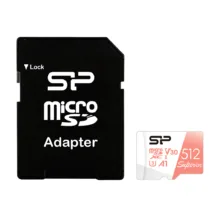 کارت حافظه microSDXC سیلیکون پاور مدل Superior کلاس 10 استاندارد UHS-I U3 سرعت 100MBps ظرفیت 512 گیگابایت به همراه آداپتور SD