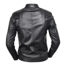 کت چرم مردانه چرمیران مدل شانون