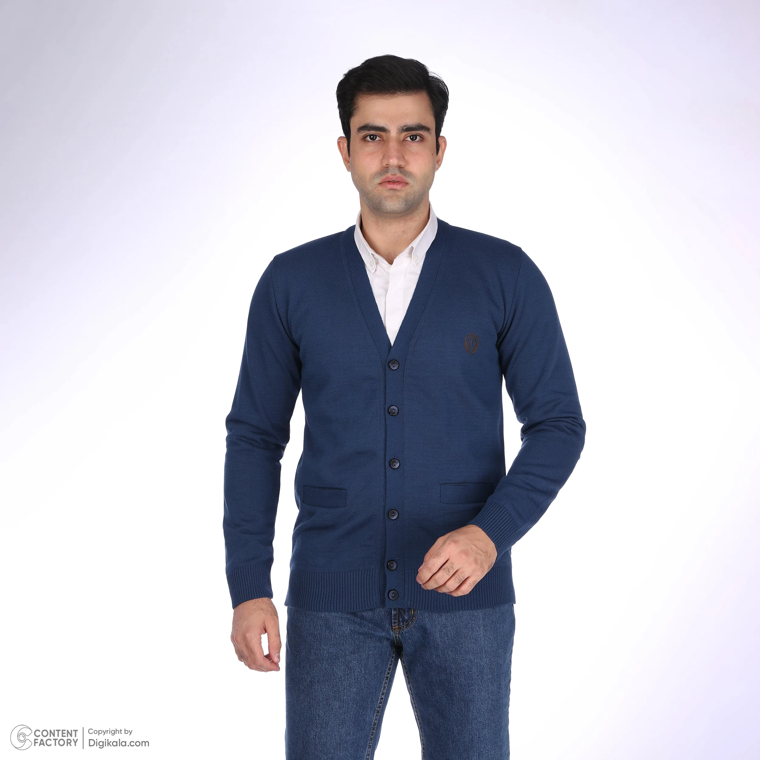 ژاکت مردانه تریکو پاییزان مدل PJ701