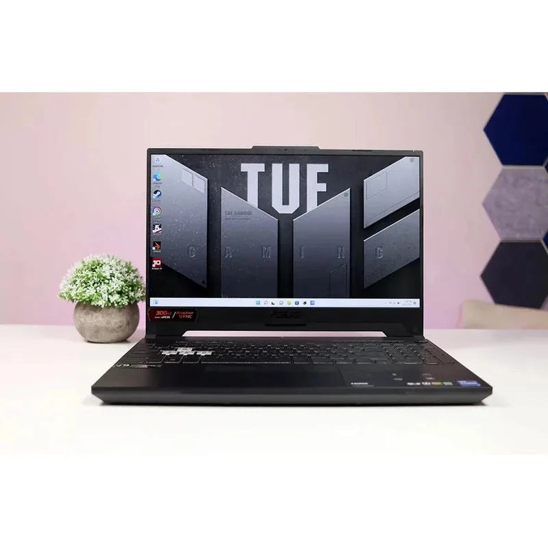 لپ تاپ 15.6 اینچی ایسوس مدل TUF Gaming F15 FX507VI-F15.I74070-i7 13620H-64GB DDR5 4800MHz-1TB SSD-RTX4070 8GB-FHD 144Hz-W - کاستوم شده