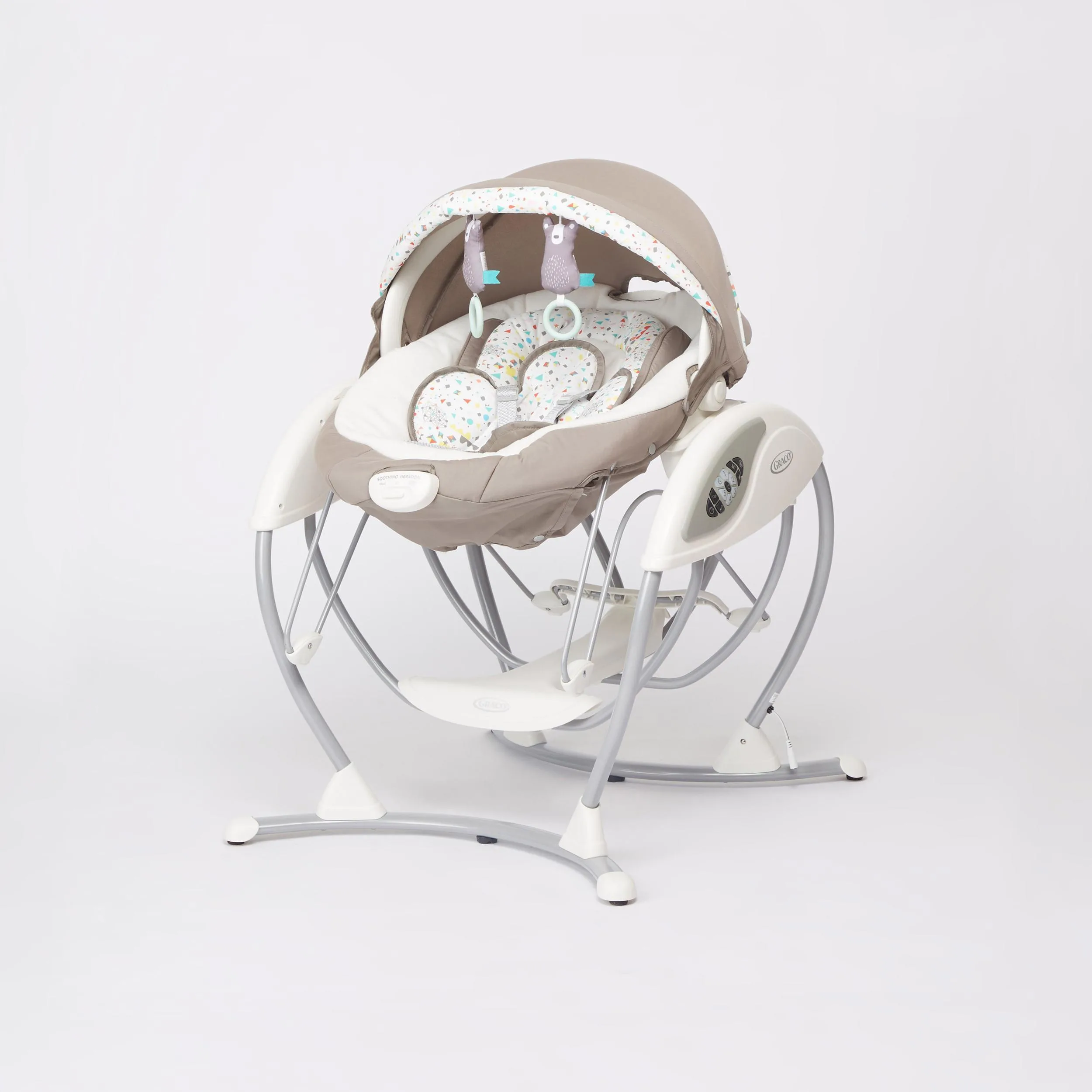 تاب برقی نوزاد گراکو مدل swing glider elite chevron new