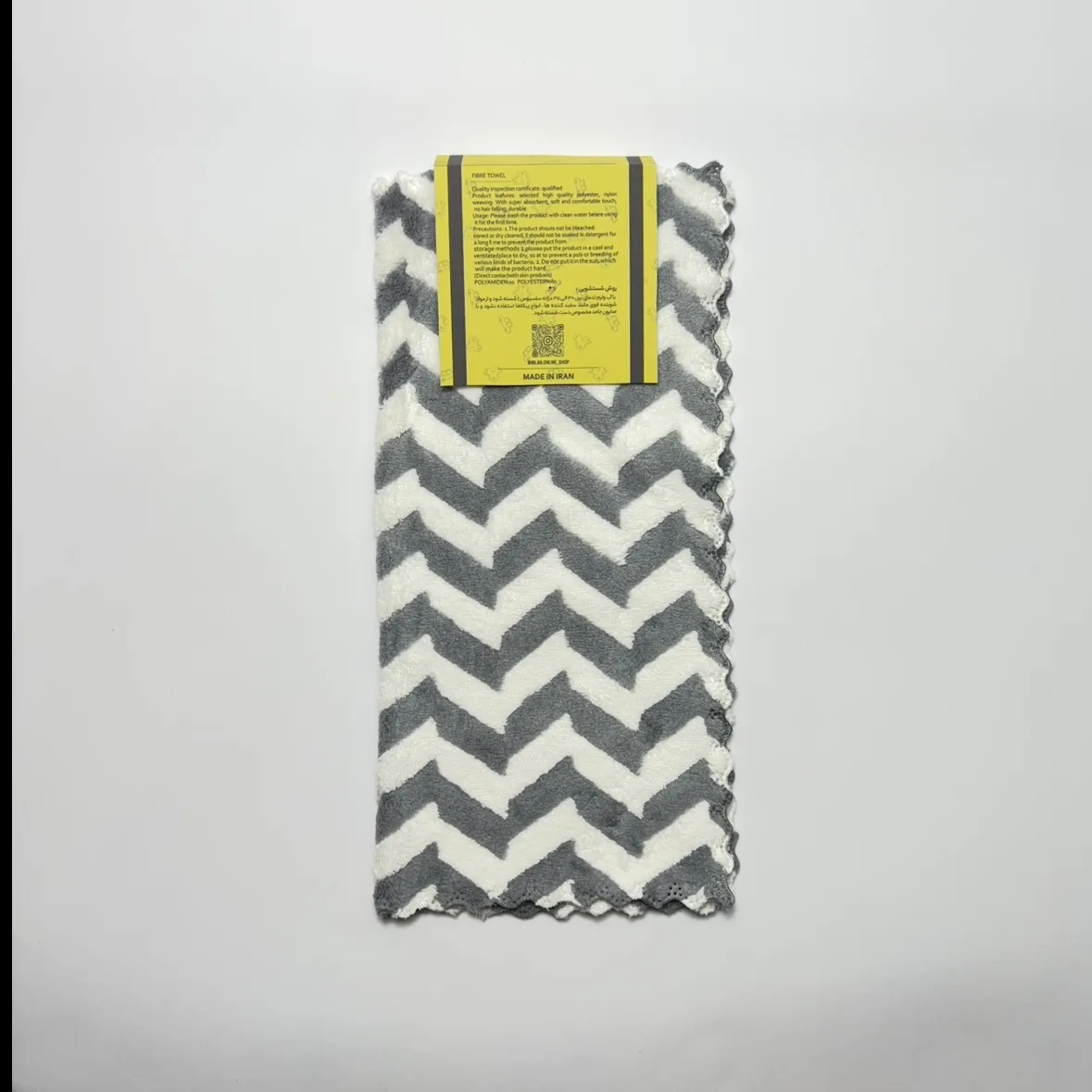 دستمال سرامیک و پولیش خودرو میلان مدل پولیشی زیگزال