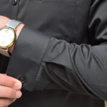 پیراهن آستین بلند مردانه پایتی جامه مدل تک جیب کد 16891669