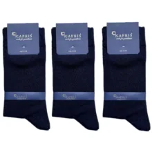 جوراب مردانه کاپریس مدل کلاسیک بسته 3 عددی