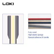 راکت پینگ پنگ لوکی مدل 2star carbon