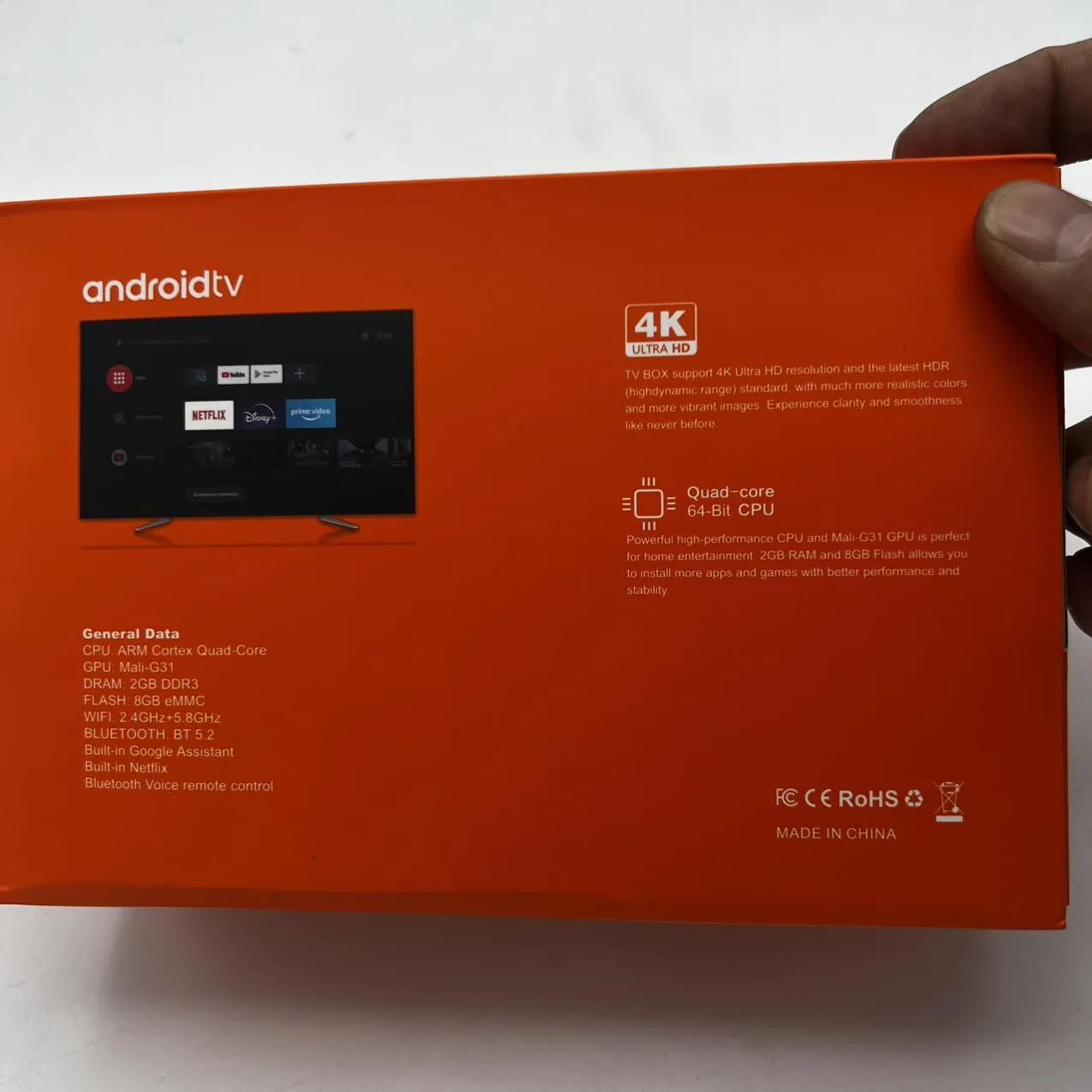اندروید باکس ایکس ناینتی ناین مدل Pro 16/2GB