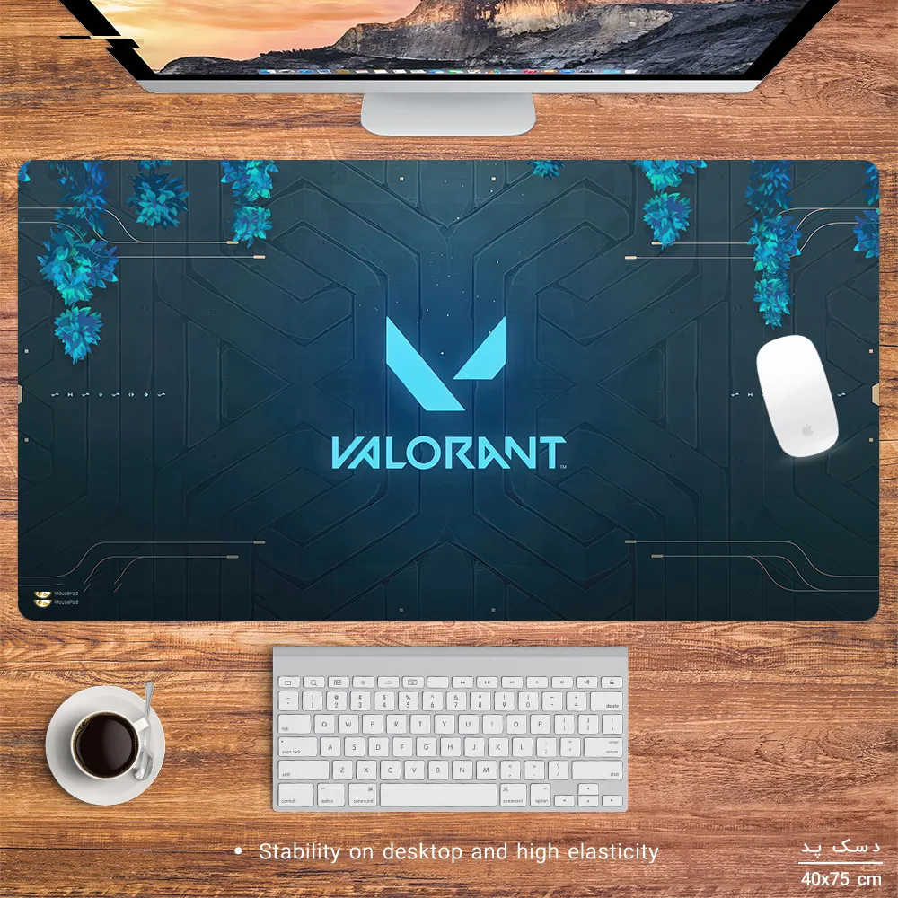 ماوس پد هومرو مدل MX2849 طرح بازی Valorant