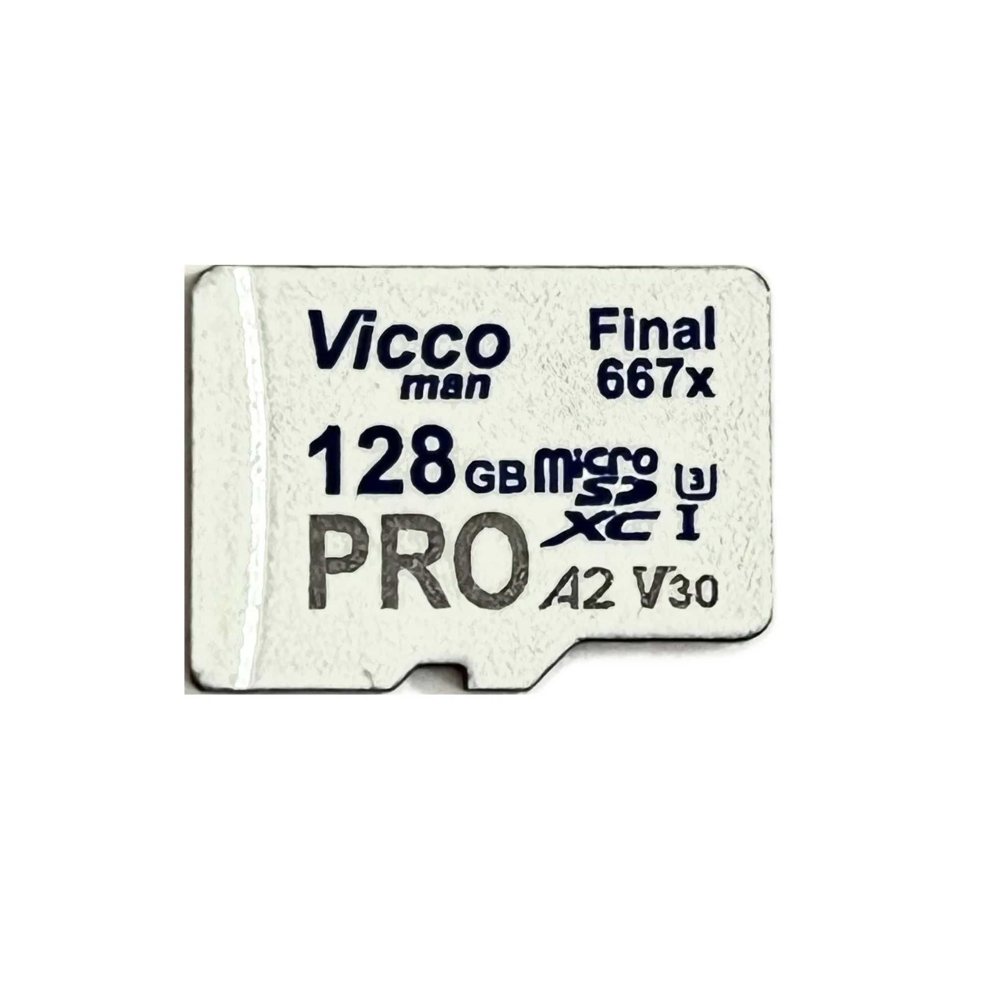 کارت حافظه microSDXC ویکومن مدل Final667x PRO کلاس A2 استاندارد UHS-II U3 سرعت 150MBs ظرفیت 128 گیگابایت