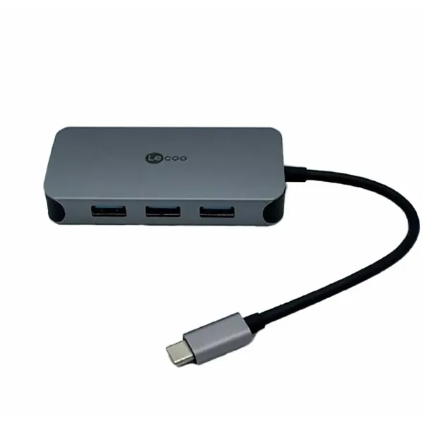 هاب 6 پورت usb-c لوکو مدل LKC1345H
