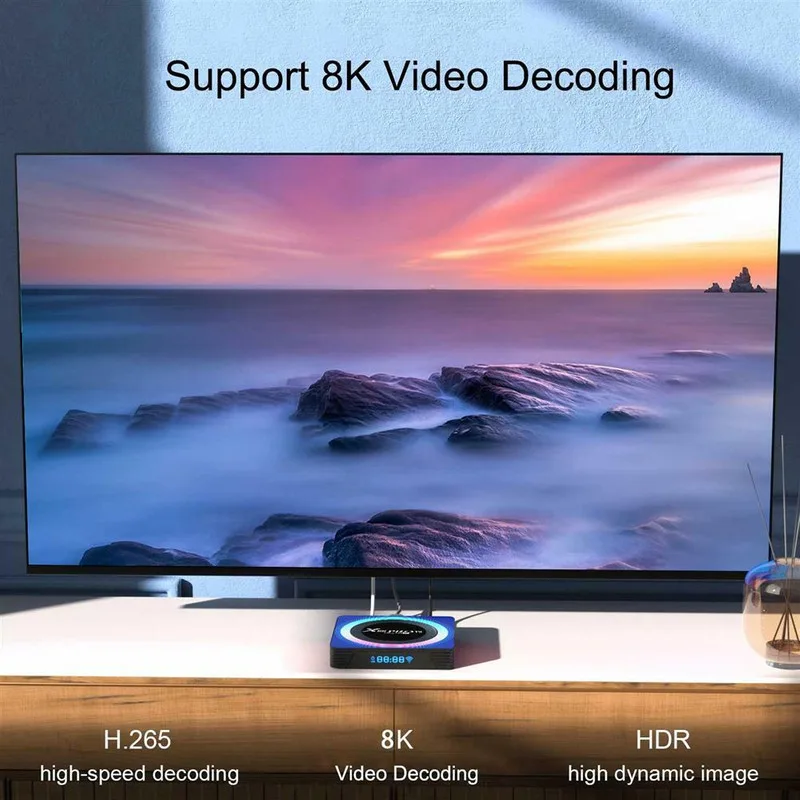 اندروید باکس ایکس88 مدل X88 Pro13 Acrylic 4K 2023