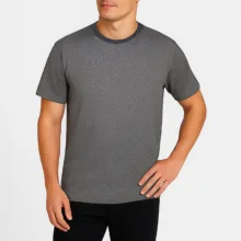 تی شرت آستین کوتاه مردانه ایزی دو مدل 0177 رنگ دودی