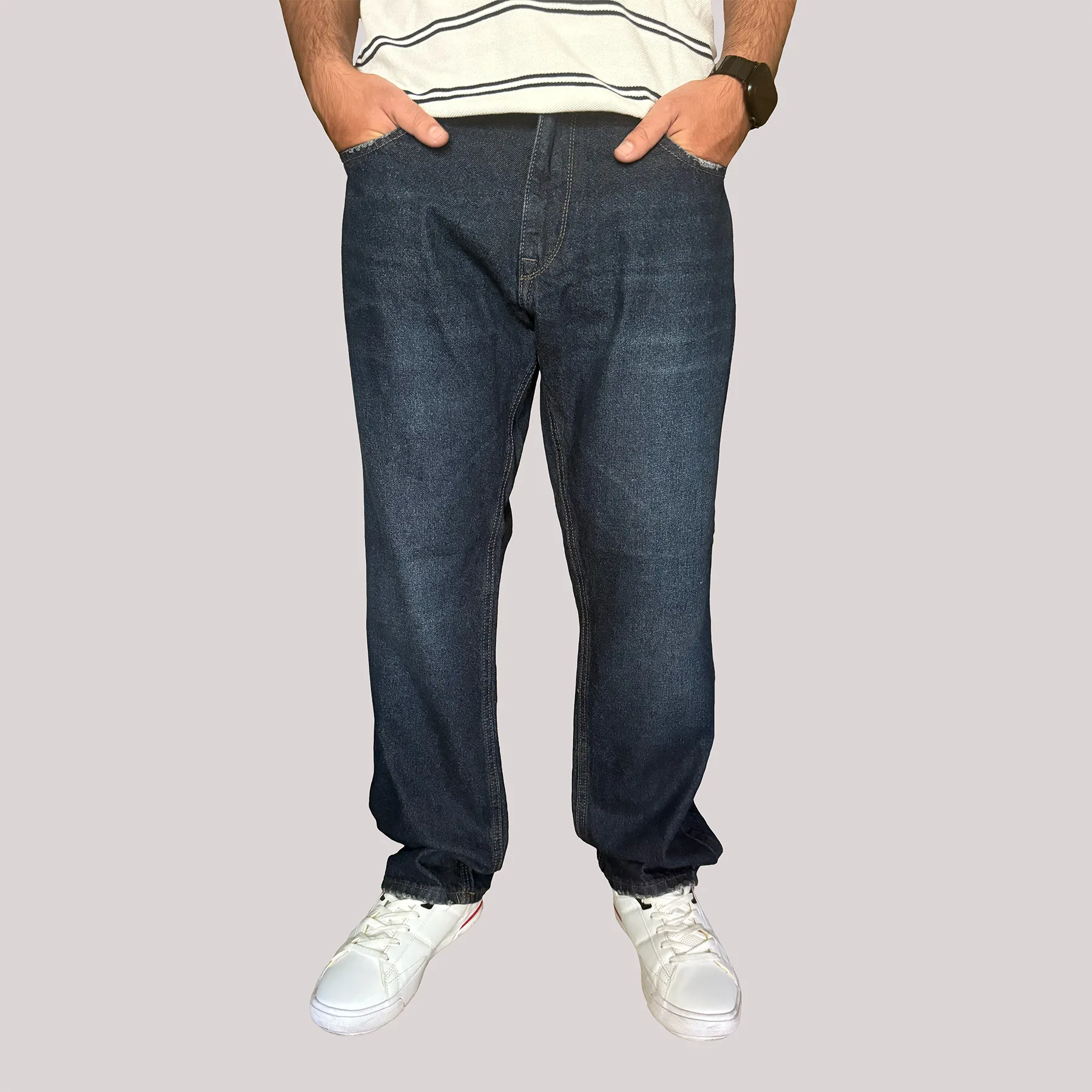 شلوار جین بگ مردانه مدل hmm32