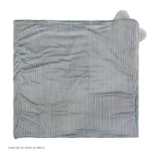 پتو نوزاد آدنو مدل خرسی سایز 75x75 سانتی‌متر