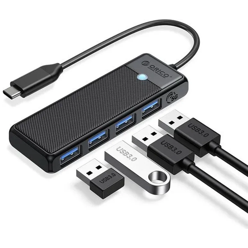 هاب 4 پورت USB-C اوریکو مدل PAPW4A-C3-015