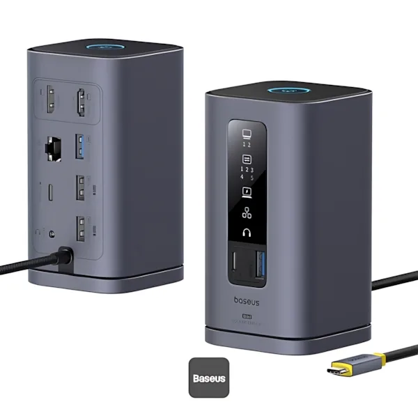 هاب 10 پورت USB-C بیسوس مدل B-Spectmate-10