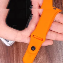 ساعت هوشمند 50 میلی متری اسمارت واچ مدل WISME-M2 با بند سیلیکونی به همراه هدفون