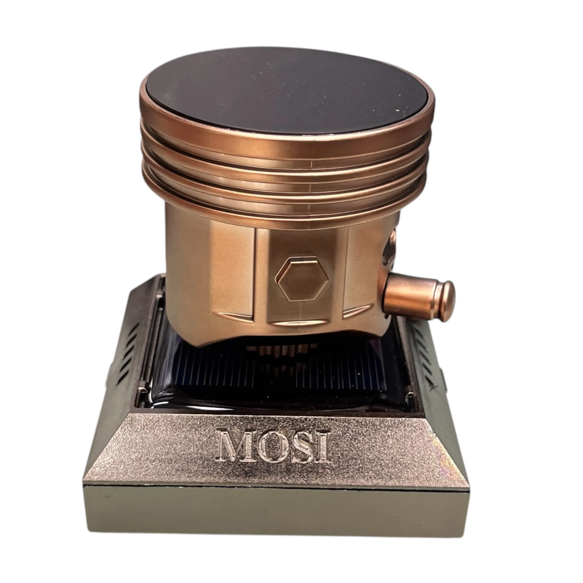 خوشبوکننده رو داشبوردی خودرو مدل سولار چرخشی طرح پیستون کد GLD