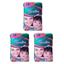 پوشک بچه پرمیس مدل 00 سایز 3 سه بسته 38 عددی