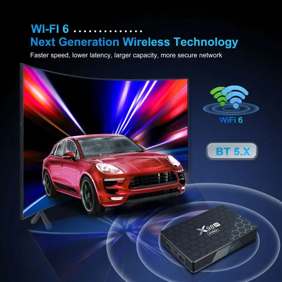 اندروید باکس مدل X98H Pro