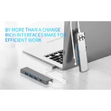 هاب 4 پورت USB 3.0 هارمن مدل HR-USB3000