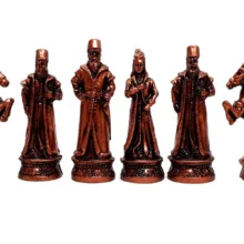 مهره شطرنج رخ مدل B5 مجموعه 32 عددی