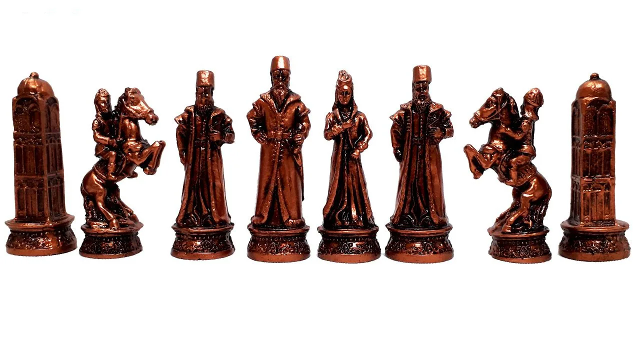 مهره شطرنج رخ مدل B5 مجموعه 32 عددی