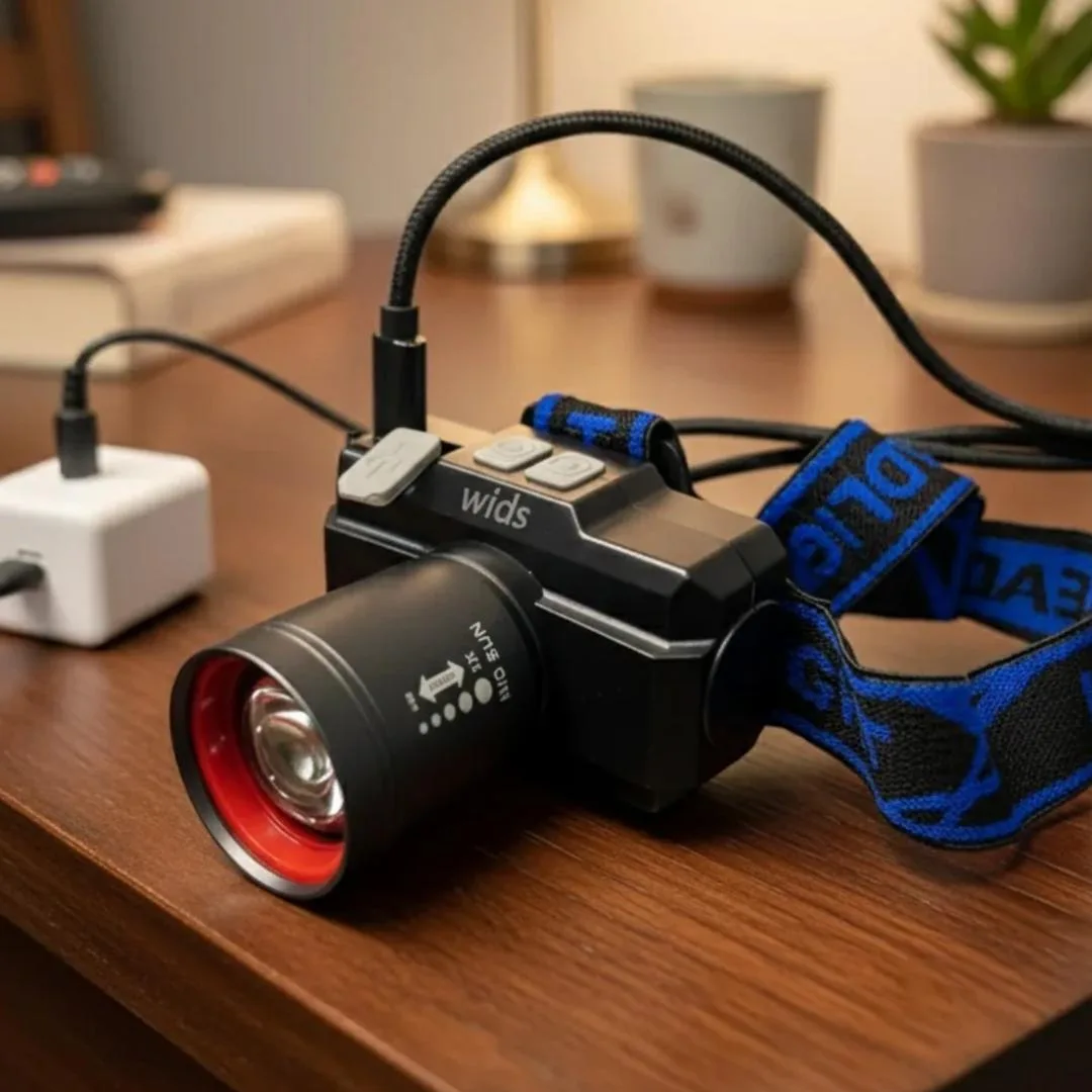 چراغ پیشانی ویدز مدل 620 با نور مهتابی