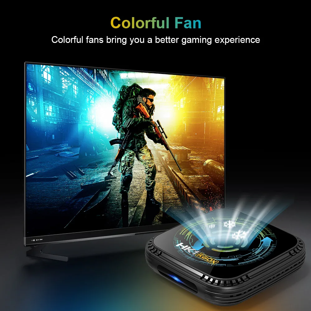 اندرویدباکس اچکی1 مدل RBOX H8X