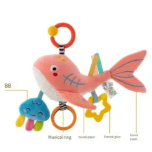 آویز کریر کودک طرح ویلا هپی مانکی کد H168304-4B