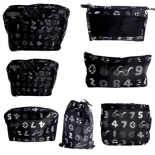 نظم دهنده ساک و چمدان سفری کد 0032 مجموعه 7 عددی